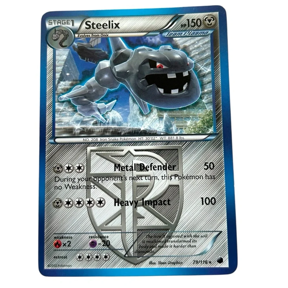 steelix pokemon card Steelix EX - 67/114 - Steam Siege main image 0